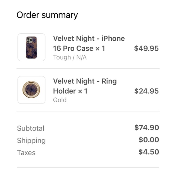 NWT BURGA iPhone 16 Pro case with matching key ring - Picture 2 of 2